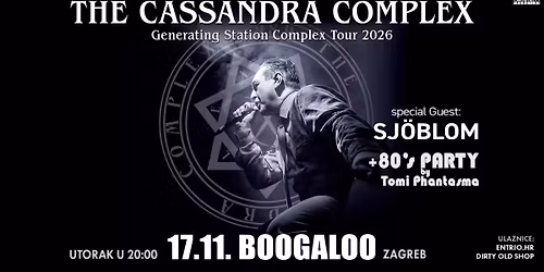 THE CASSANDRA COMPLEX + Sjoblom