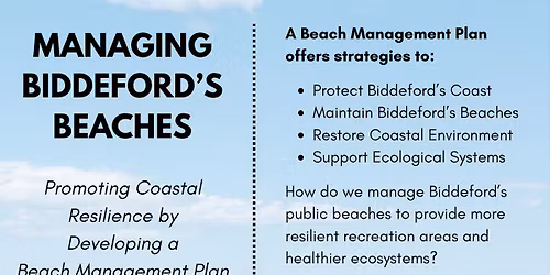 City Council Workshop: Managing Biddeford's Beaches