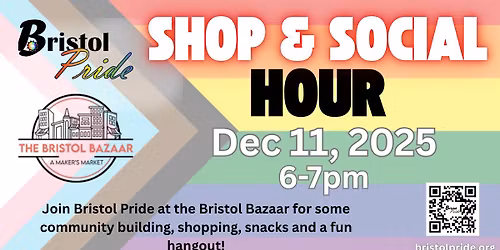 Bristol Pride - Shop & Social Hour