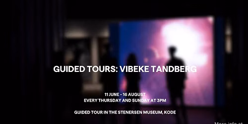 Guided tours: Vibeke Tandberg