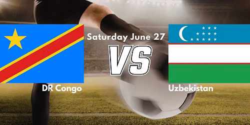 Congo vs Uzbekistan  Watch Party 