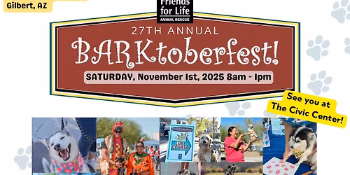 27th Annual BARKtoberfest!
