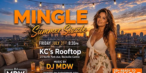 MINGLE Summer Sizzle Rooftop Party