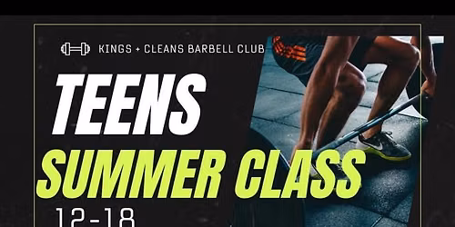 Teens Class Registration