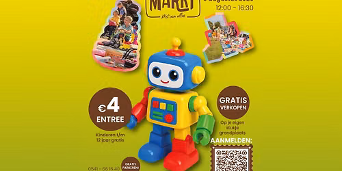 Kinderrommelmarkt 12 juli en 9 augustus Weerselose Markt