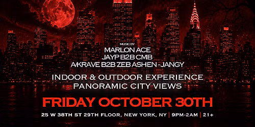 Haunted Skyline Halloween @ Daintree Rooftop 10\/30