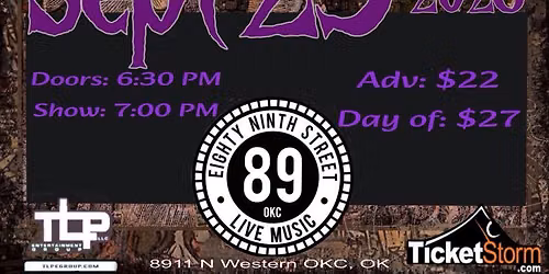 The Autumnal Rites Tour w\/KING810 II 89th Street OKC