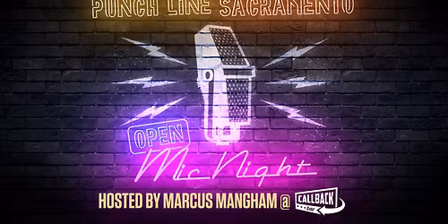 Open Mic Nights with Marcus Mangham