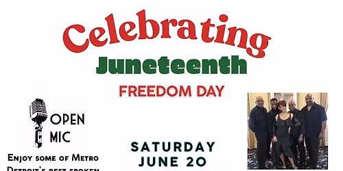 Open Mic Juneteenth Celebration