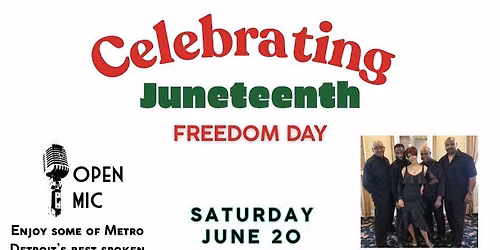 Open Mic Juneteenth Celebration