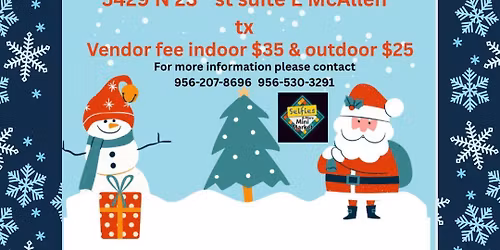 White Christmas Indoor\/ Outdoor Market At Selfies & More!