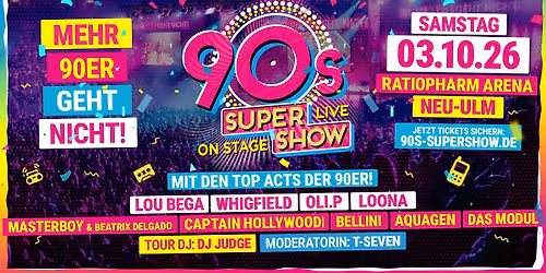 90s Super Show Neu-Ulm 2026