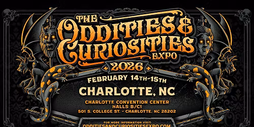 Charlotte Oddities & Curiosities Expo 2026