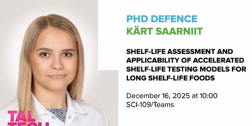 PhD Defence: K\u00e4rt Saarniit