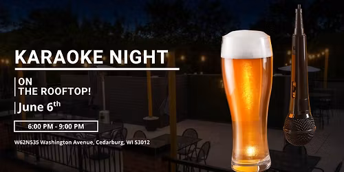 Karaoke Night On the Rooftop!