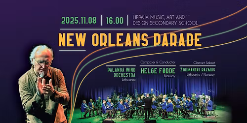 NEW ORLEANS PARADE | Helge F\u00f8rde & Palanga Wind Orchestra