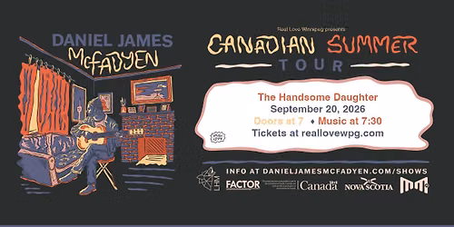 Daniel James McFadyen (Halifax) LIVE at The Handsome Daughter
