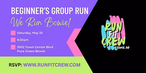 Run Fit Crew Beginner's Group Run