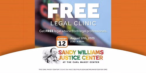FREE Legal Clinic | at The Carl Maxey Center