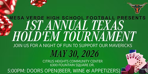 1st Annual Poker Tournament 