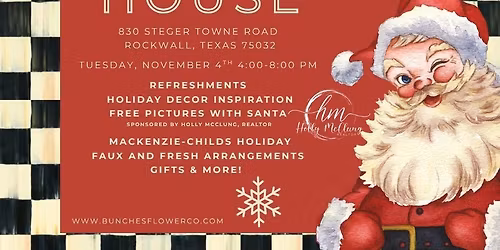 Bunches Holiday Open House! \ud83c\udf32 \ud83c\udf81