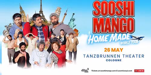 Sooshi Mango \/ 26 May 2026 \/ Tanzbrunnen Theater, Cologne