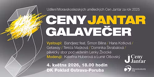Ud\u00edlen\u00ed Moravskoslezsk\u00fdch um\u011bleck\u00fdch Cen Jantar za rok 2025