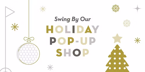 Holiday Pop-Up Shop!
