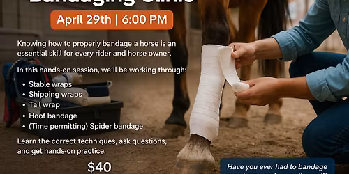  Bandaging Clinic