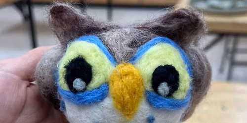 Needle Felt Owl