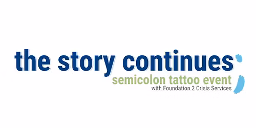 the story continues; semicolon tattoos