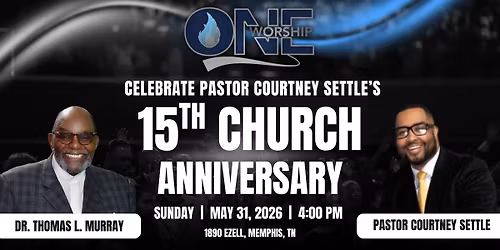 One Worship 15th Church Anniversary