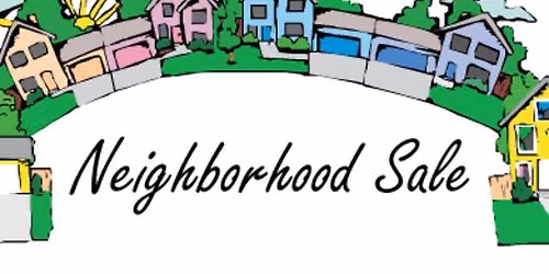 2026 Spring Neighborhood Garage Sale