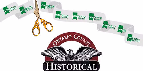 ONChamber ribbon cutting at the Ontario County Historical Society