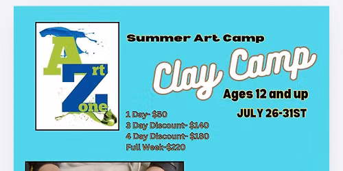 Teen Clay Art Camp: Berry Bowls