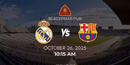 Real Madrid vs. Barcelona