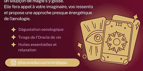 D\u00e9gustation et Intuition Par H\u00e9lo\u00efse Romec \u0152nologue