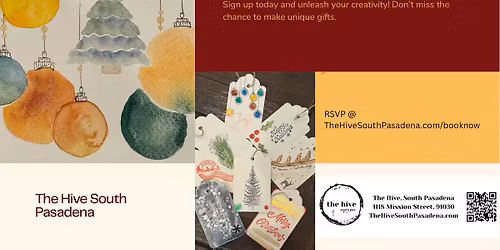 Holiday Watercolor Painting Workshop