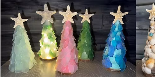 Beach Glass Frames & Sea Glass Tree Craft Workshop at Daisy's Nashville Lounge in Miller Place