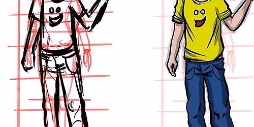 Anime and Comic Illustration - Create original anime-inspired characters w\/ guided drawing exercises