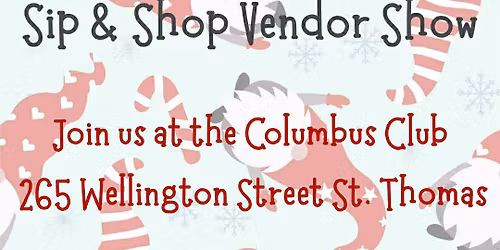 December Sip N' Shop