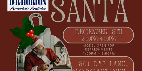 Santa Visits Woodside Ridge\ud83c\udf84