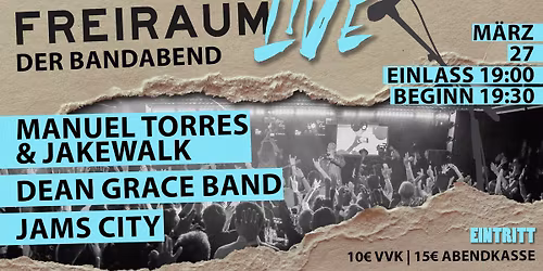 Bandabend im Freiraum