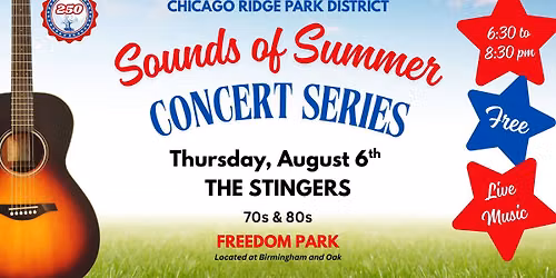 Sounds of Summer Concert - Stingers