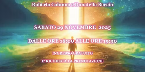 Conferenza Gratuita - Vita Senza Fine - La Morte, l'ultimo Tab\u00f9 - Relatrici: Colonna R. Baccin D.