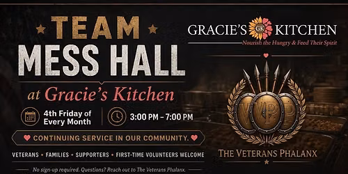 Team Mess Hall at Gracie\u2019s Kitchen
