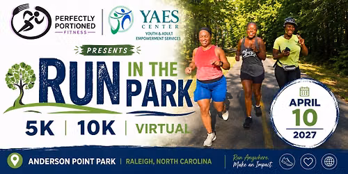 \ud83c\udfc3\ud83c\udffe\u200d\u2640\ufe0f Run in the Park 5K & 10K | In Honor of Stress Awareness Month