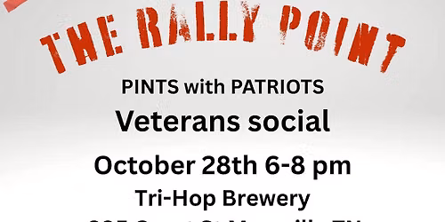 Rally Point - Pints with Patriots Veterans Social