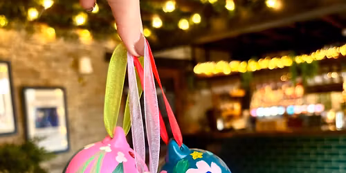 Bauble painting at Rhythm & Rye