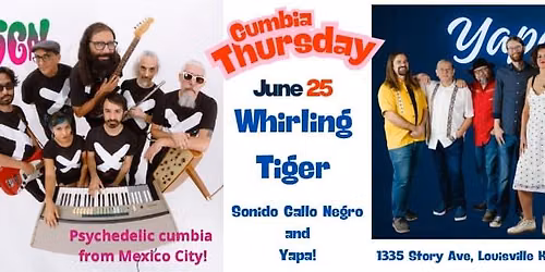 Yapa! w\/ Sonido Gallo Negro (Psychedelic Cumbia from Mexico City!)